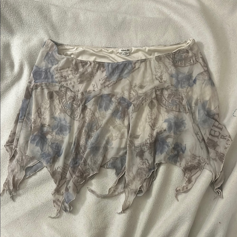 Urban Outfitters Kimchi Blue Asymmetrical Mini Skirt